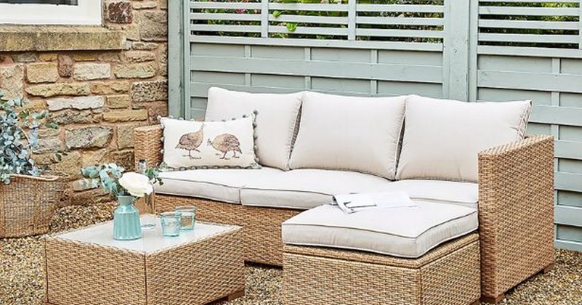 Dunelm Shoppers Say Best-Seling ‘Stylish’ Garden Sofa Set is a ‘Real Bargain’