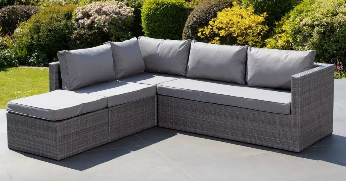 Rattan Corner Sofa Set That’s ‘Perfect for Lounging’ This Summer Gets Price Slashed by £ 300