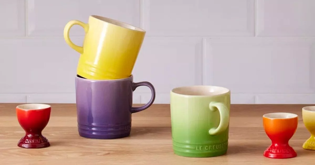 Let Creuses iconic Rainbow Mugs Below £ 8 in Deal Cheaper than Amazon Prime Day
