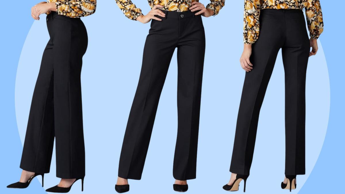 These Flattering Lee Trousers are down to $ 32