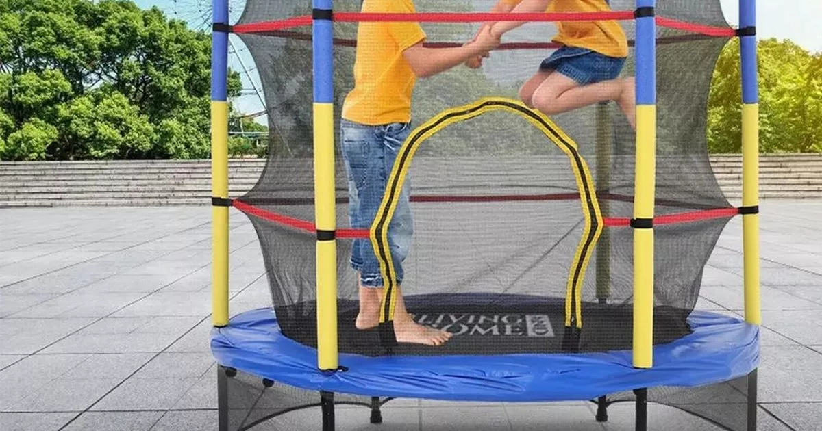 ‘Fantastic’ Kids Mini Trampoline is Reduced to £ 68 From £ 200 in Time for the Heatwave Week