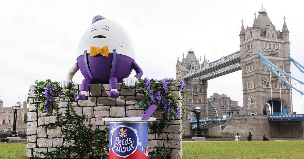 Huge Humpty Dumpty Appears in London – and he’s been Put Back Together Again