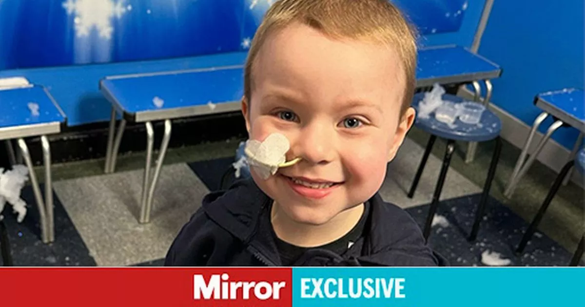 ‘My Son, 3, was diagnosed with Cancer after something started HAPPENING TO HIS LEGS’