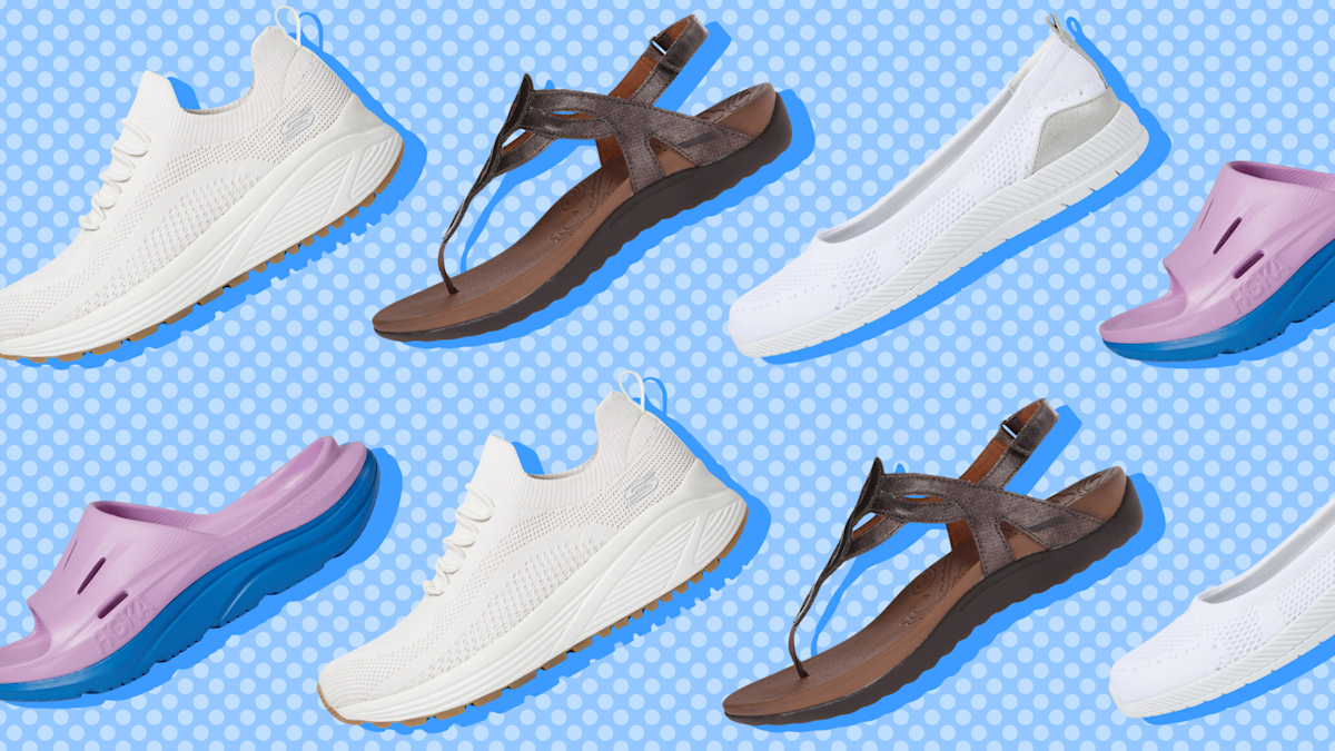 Zappos’ Under- $ 50 Sale section is a Goldmine for Comfy Shoes-HOKA, Superga, Clarks and More