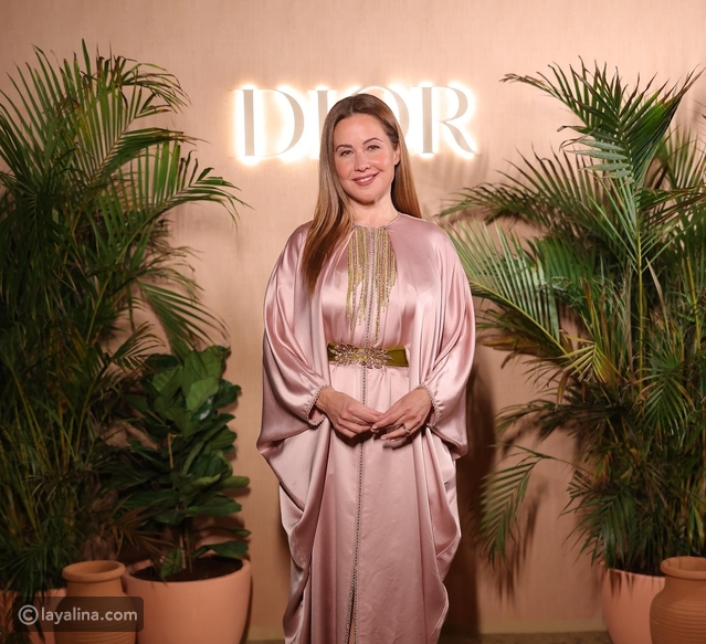 اللون الذهبي يسيطر على إلالات النجمات في سحور Dior