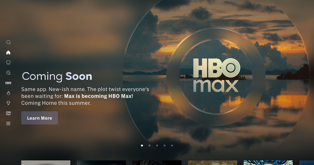 Max is Changing Its Name to (Get this!) HBO Max