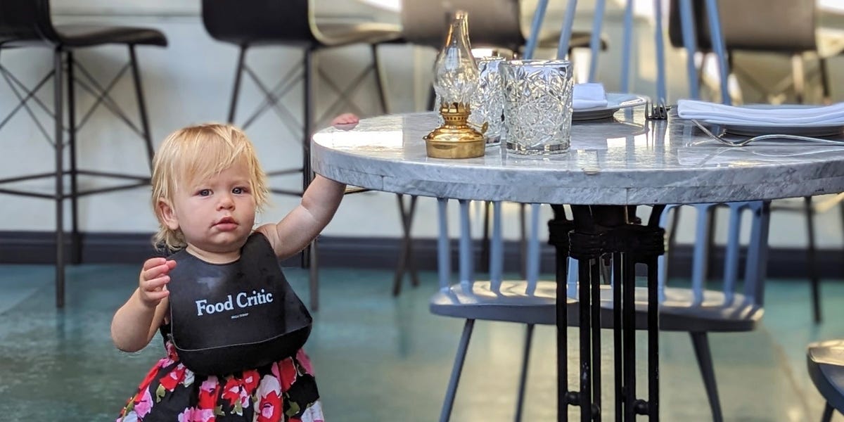 How A Restaurant Reviewer Her Toddler for Fine-Daining Meals