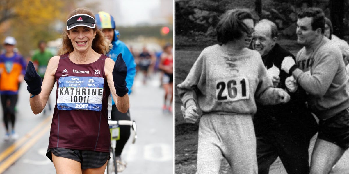 First Woman to Run Boston Marathon Shares 3 Tips To Get at Any Age