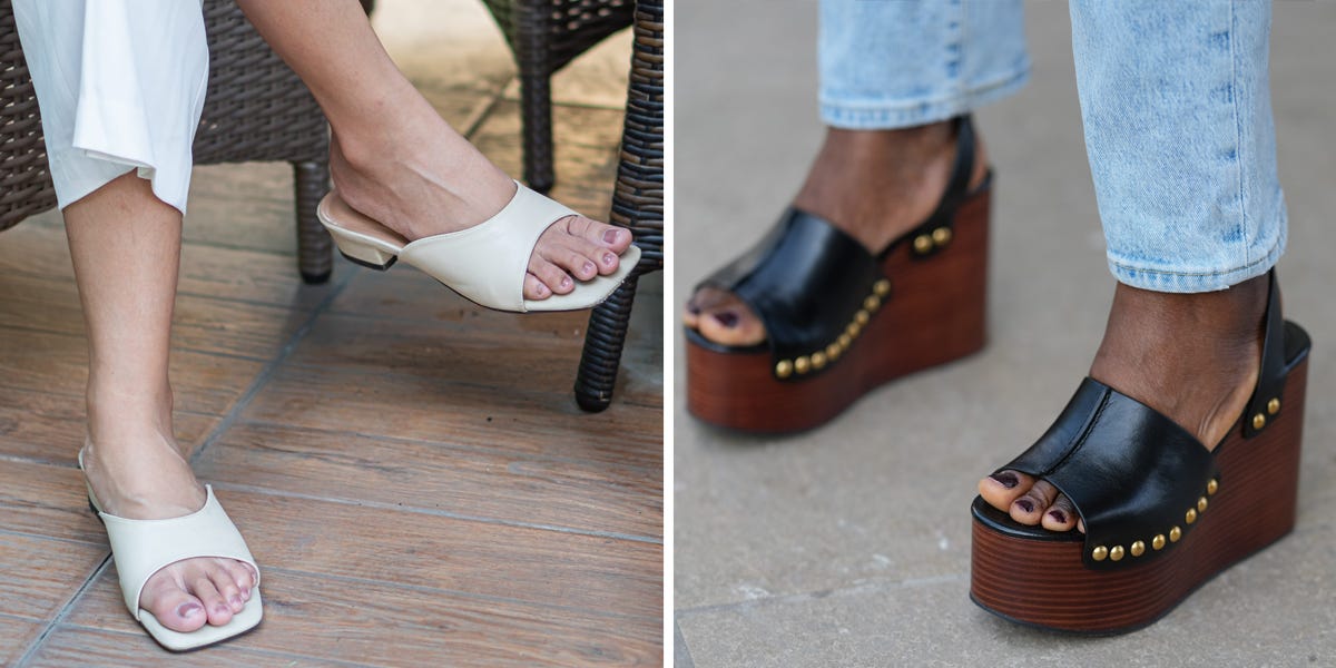 Sandals that are popular and going out of style now: Summer 2025
