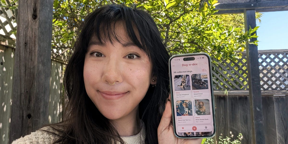 She vibe coded a dog cataloguing app in 2 months with no training