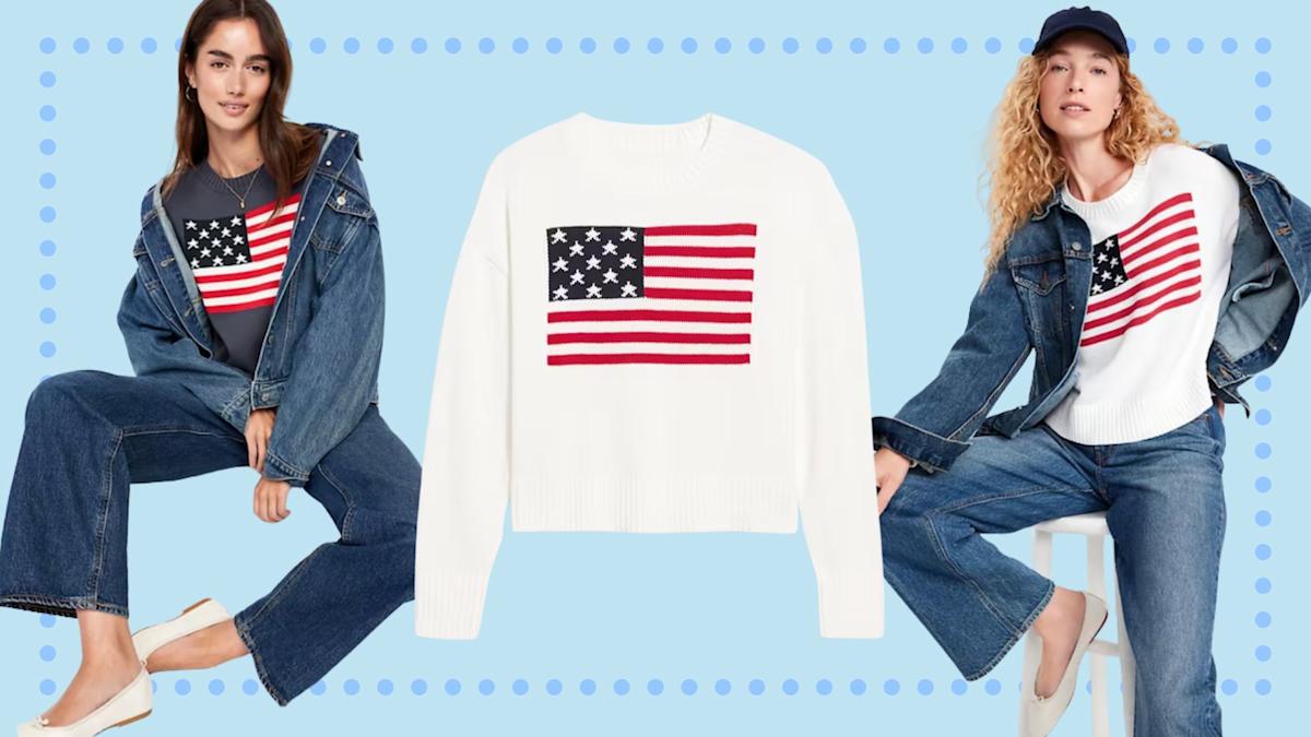 Old Navy’s Flag Sweater Looks Identical to Ralph Lauren’s, But IT’S $ 360 Less