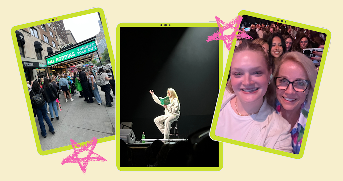 I Went to Mel Robbins’s Let me say to speak with fans – then one of me invited me in