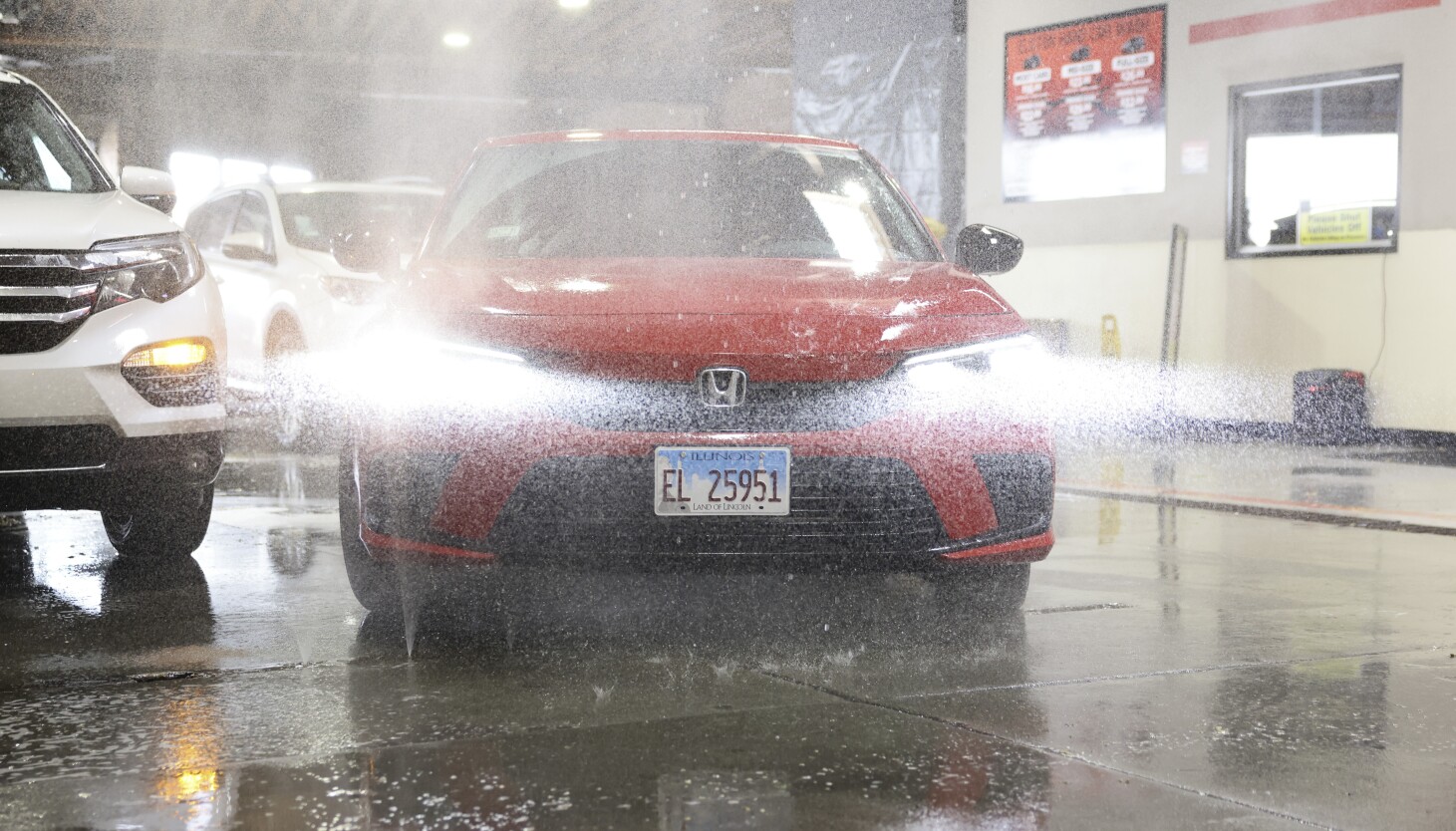 AFTER the DUST SETTLED FRIDAY’S STORM CARS FLOCK TO CAR WITHES