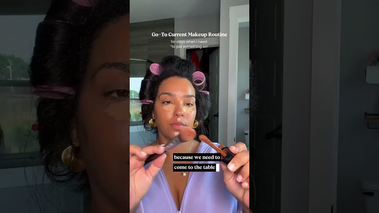 Go-To Current Makeup Routine #makeuptutorial #makeupadvice #millennialz #skincare #30s
