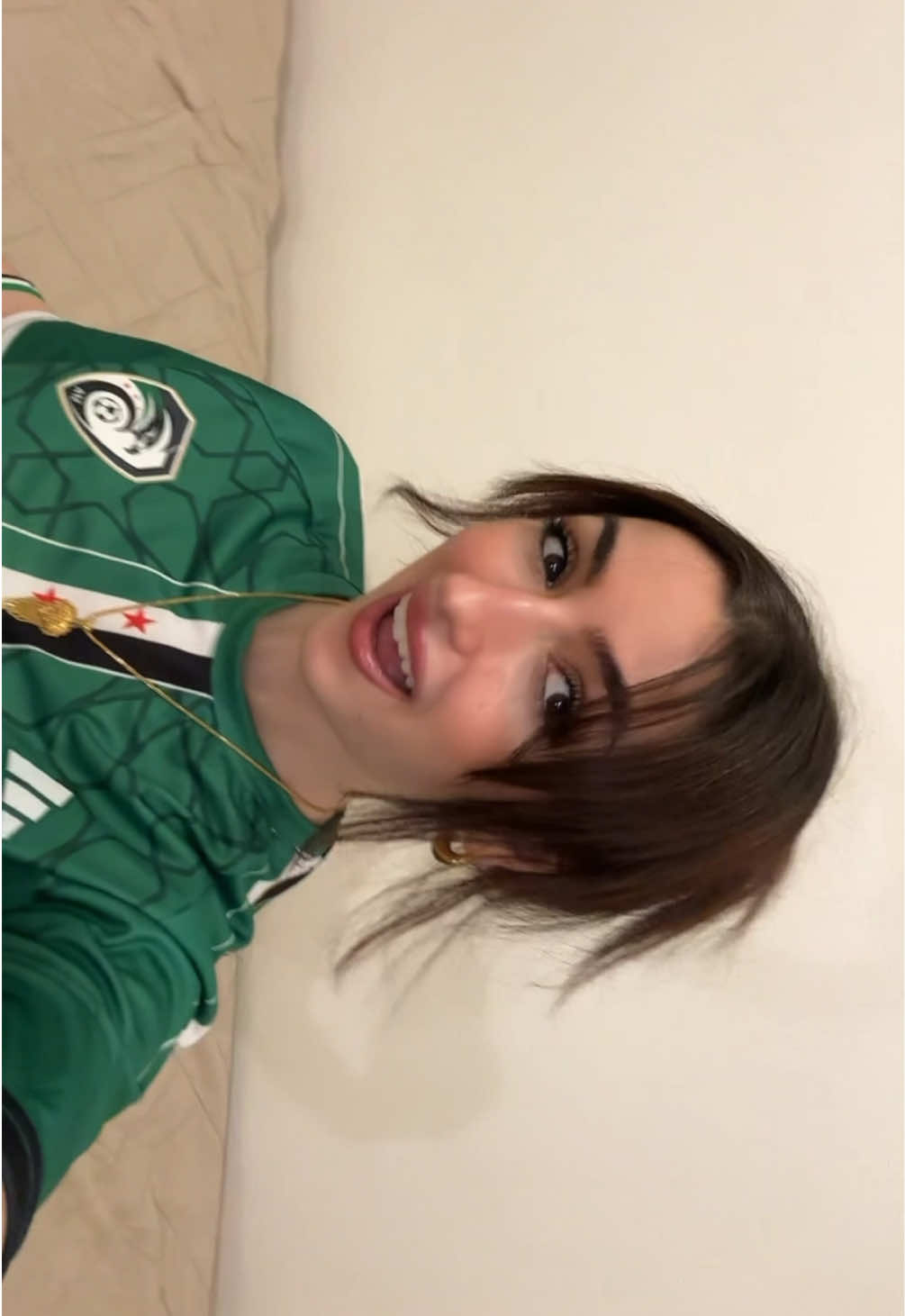 @_riri.all Biggest green syria fan   For everybody asking, the Jersey‘s from @Je…