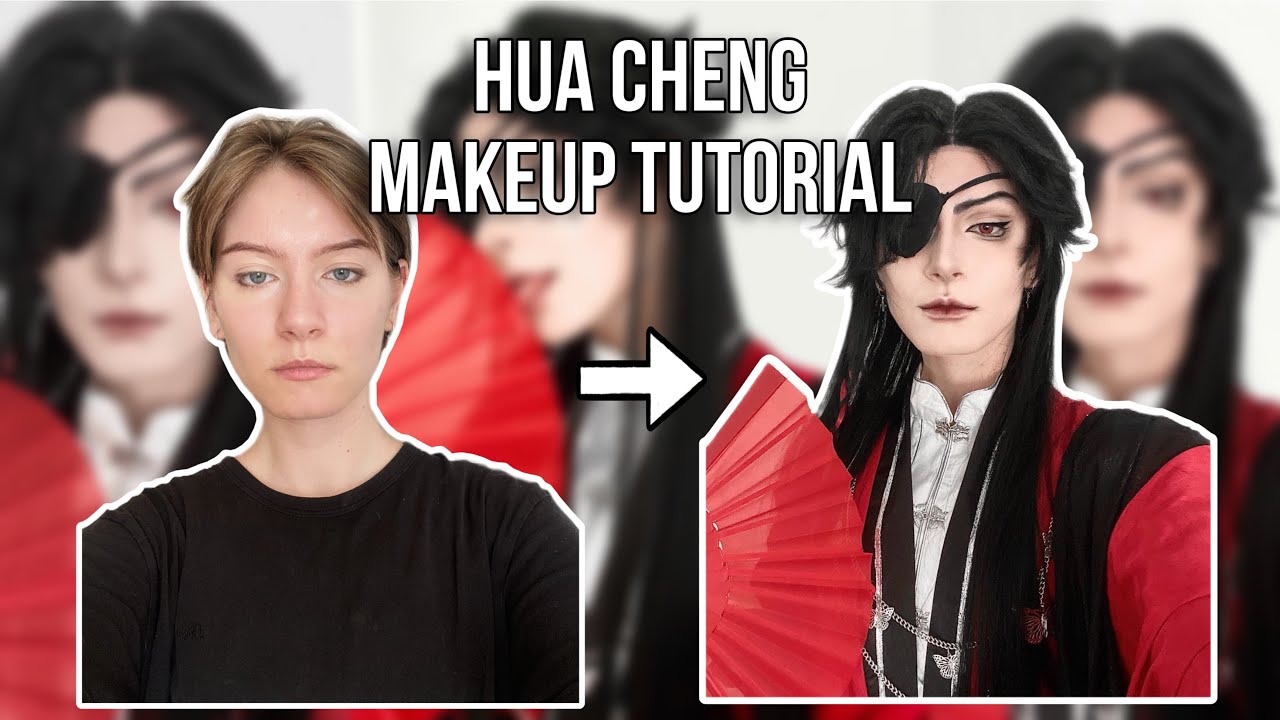 | Hua Cheng Makeup Tutorial – Tian Guan Ci Fu | cosplay makeup