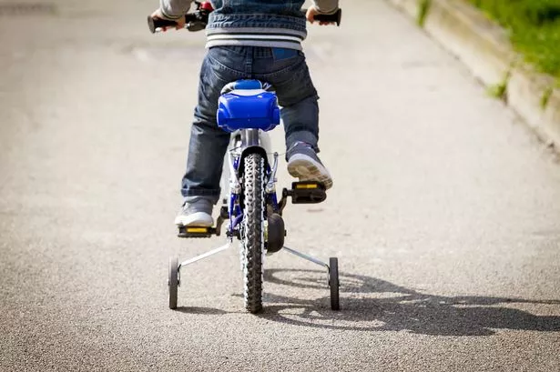 Have Been Complimenting Children for Wearing Helmets (Stock)