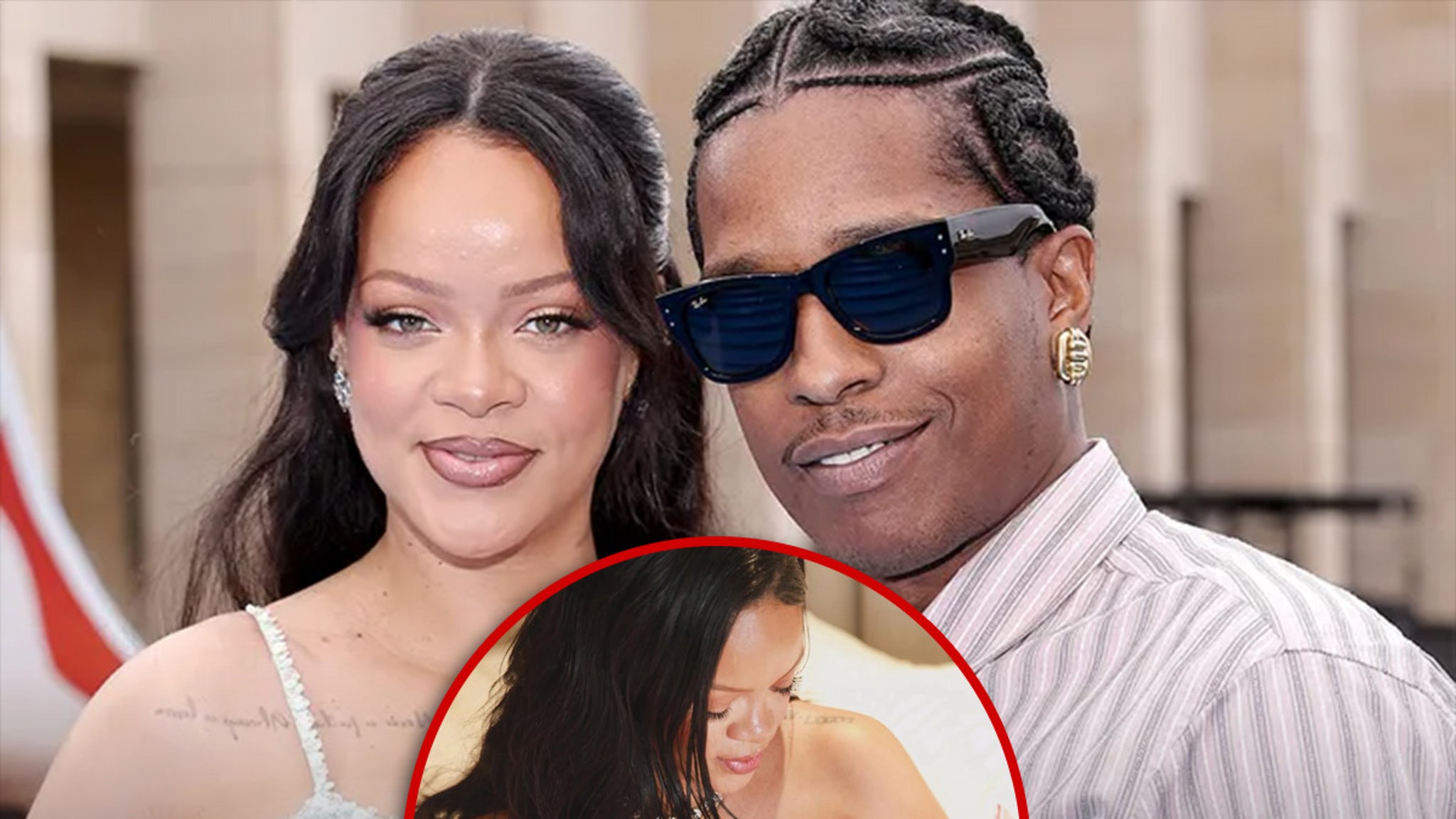 Rihanna gits Birth to Baby Number Three With A $ Ap Rocky