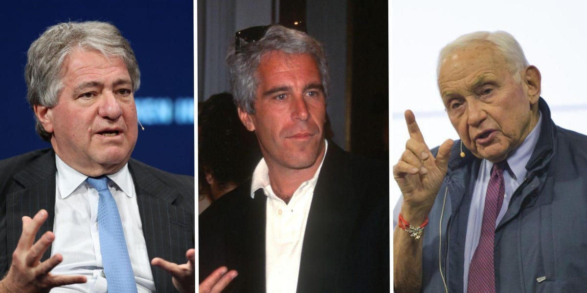 IFFREY EPSTEIN’S 2003 BIRTHDAY MESSAGES FROM BUSINESS Titans