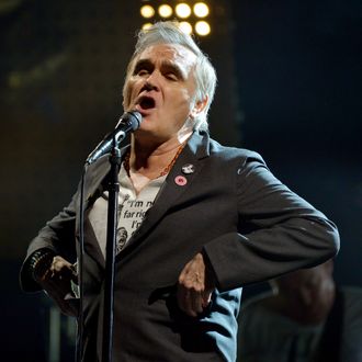 Morrissey Performs at Wembley Arena