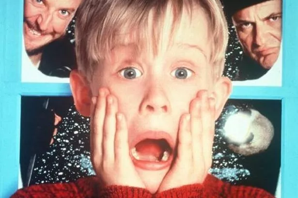 Home Alone Starring Macaulay Culkin.