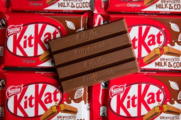File photo dated 17/5/2017 of four finger KitKat biscuits. KitKat and Nescafe coffee maker Nestle has revealed its net profits tumbled by 45% as cost inflation led the global food and drink giant to hike up the prices of its products. The Switzerland-headquartered company, which owns some of the world's biggest food brands, said its net profits fell to 9.3 billion Swiss francs (£8.4 billion) in 2022, down from 16.9 billion Swiss francs (£15.2 billion) in 2021. Issue date: Thursday February 16, 2023. PA Photo. See PA story CITY Nestle. Photo credit should read: Dominic Lipinski/PA Wire