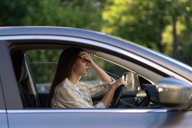 annoyed driver