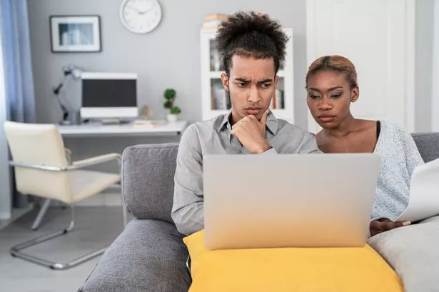 Couple Doing Finance