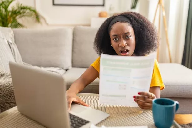 Person Shocked at Their Tax Bill