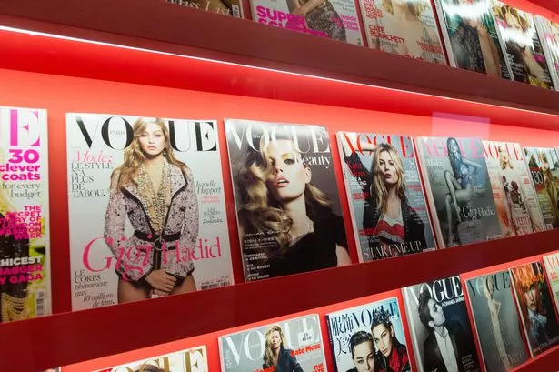 Vogue warehouse in a stand