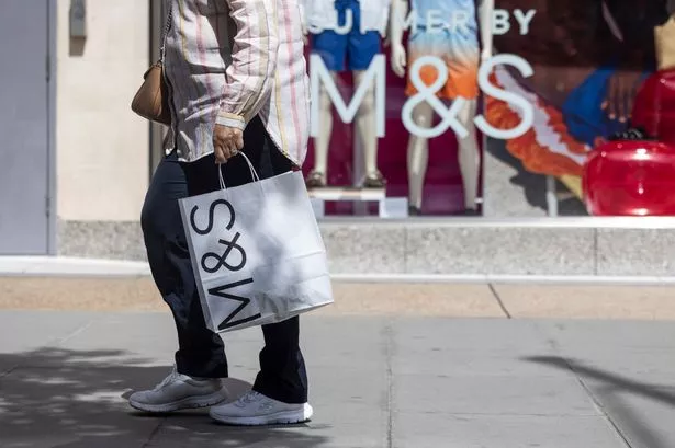 M&S shopping bag