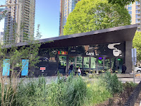 Photo by Sheila Webber of the Kafka cafe in Vancouver in May 2024
