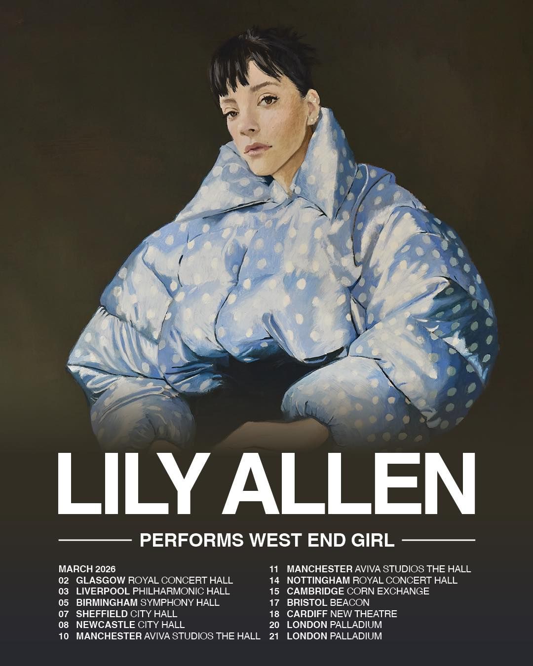 Lily Allen: West End Girl Tour