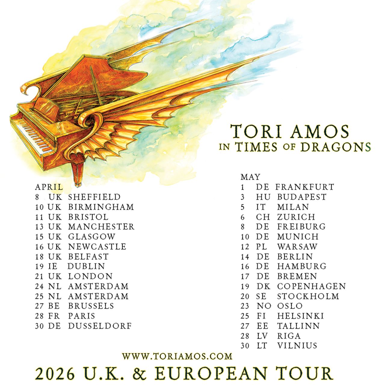 Tori Amos: In Times of Dragons Tour