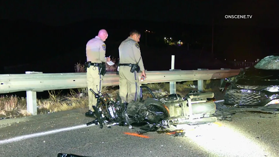 Corona fatal motorcycle crash