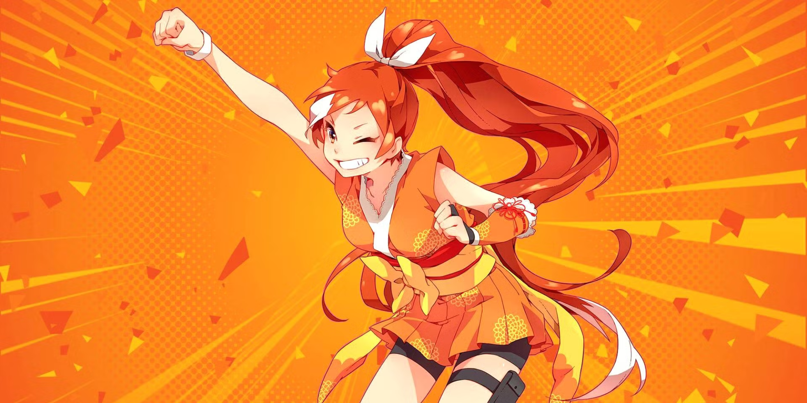 Crunchyroll's Hime pumping her fist - Crunchyroll anime featured image