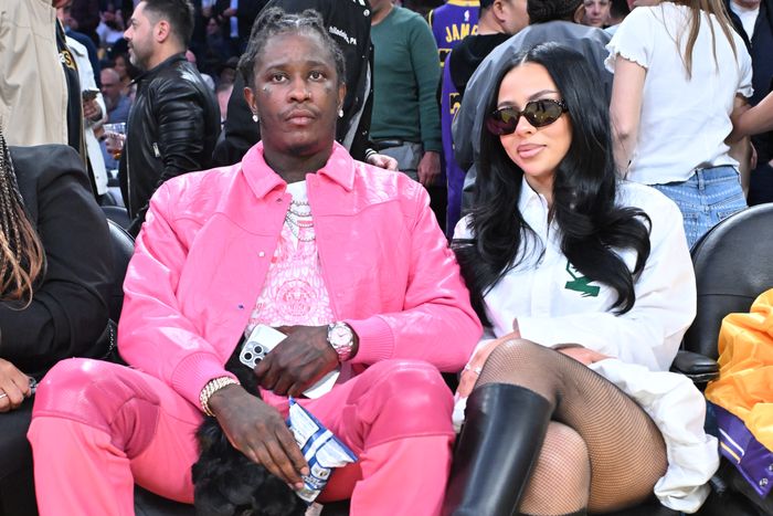 Celebrities at the los angeles Lakers Game