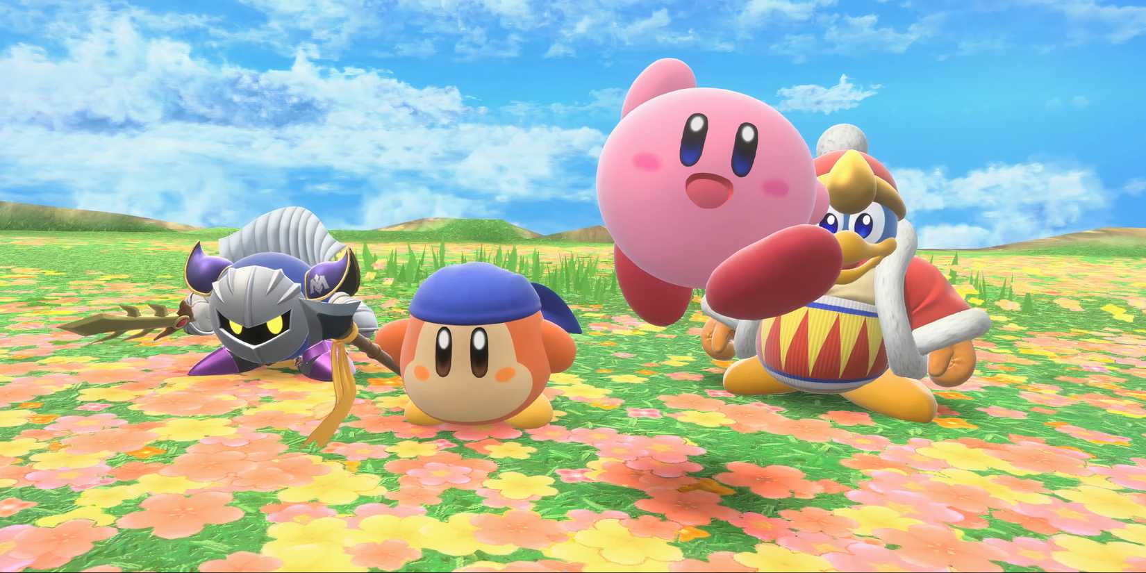 Kirby Air Riders Characters