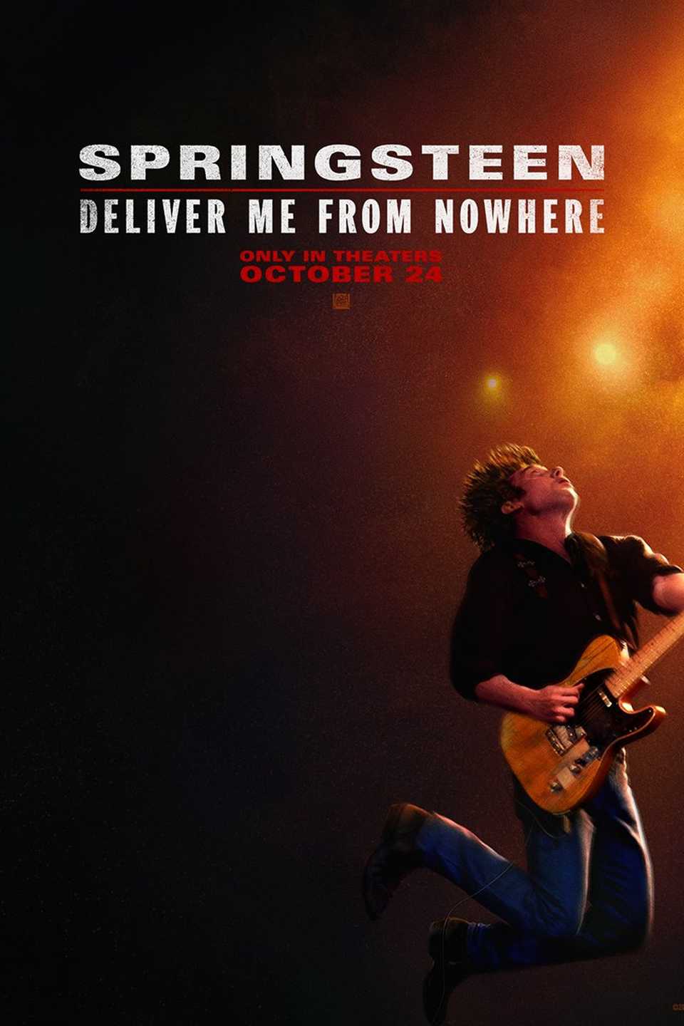 Springsteen Deliver Me From Nowhere Movie Release Date Poster