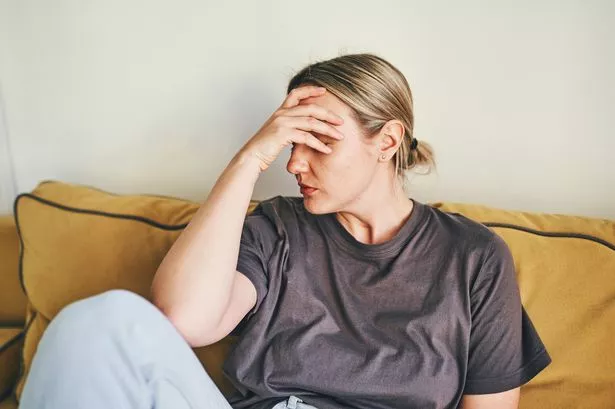 The woman is heartbroken by her husband's demands for a divorce (stock image)