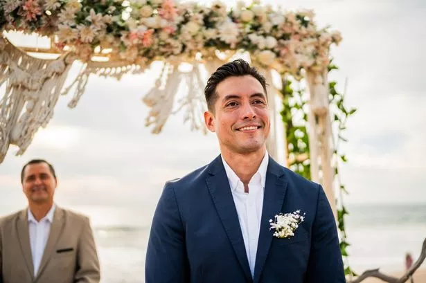 A dad was left in tears recently after hearing his little girl's voice before his bride walked down the aisle (file)