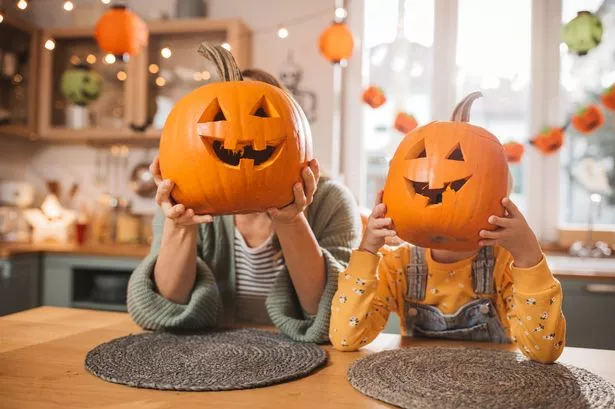 Carving pumpkins on Halloween is fun, but they can quickly turn bad - a mum has a trick to make them last (file)