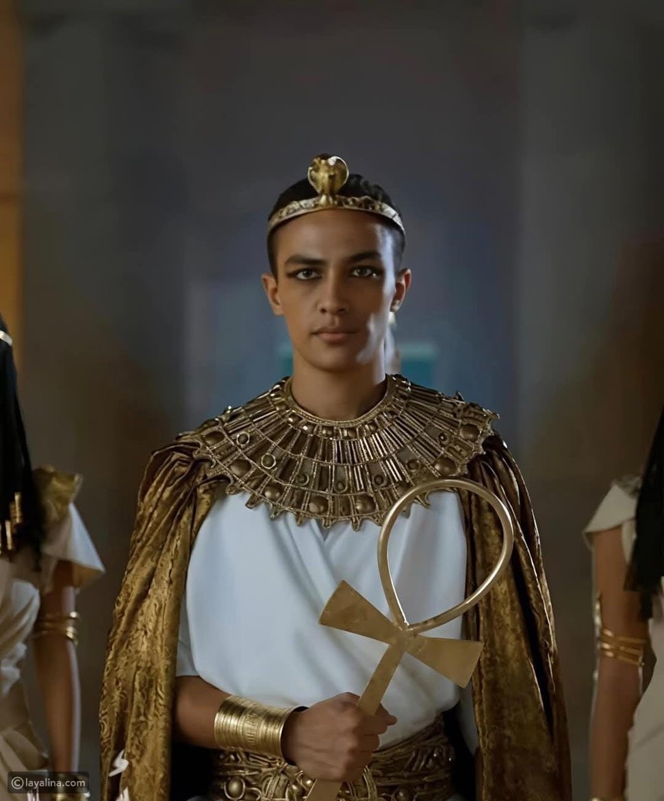 احمد غزي من the opening of the المصرى الكبير Museum