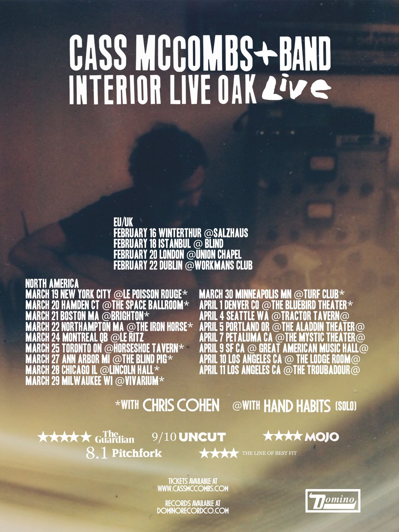 Cass McCombs: Interior Live Oak Tour
