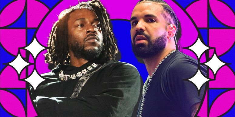 Kendrick Lamar and Drake (2:1)