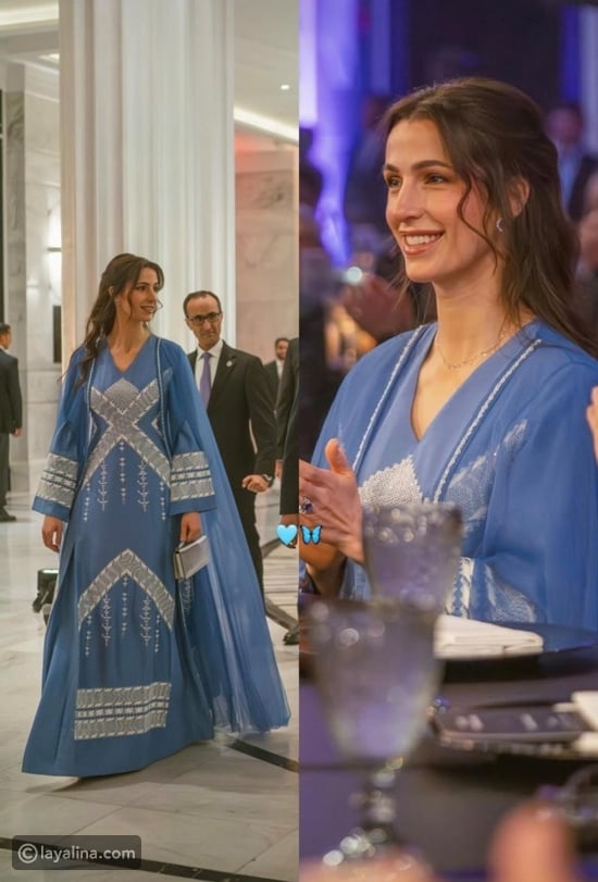 details of the princess رجوة look