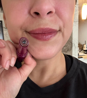 E.l.f.'s Hydrating Core Lip Shine, because the