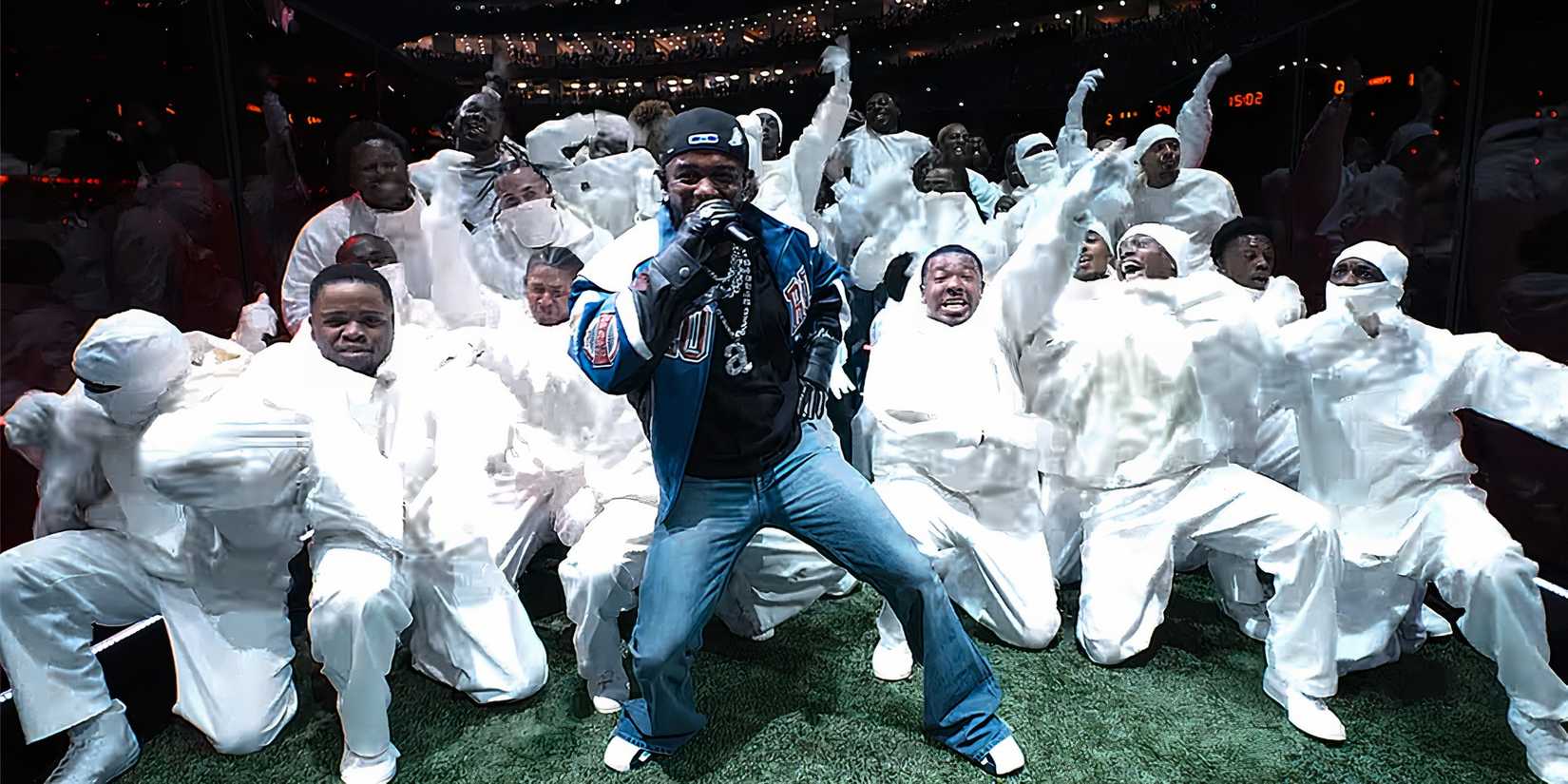 Kendrick Lamar at the Super Bowl