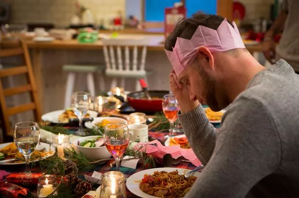 He was not impressed with his wife's cooking (stock photo)