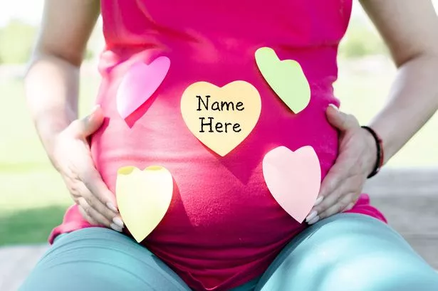 The woman's baby name choices came under fire (stock image)